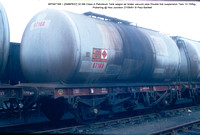 BPO67168 = [SMBP637] 32.56t Class A Petroleum Tank wagon air brake vacuum pipe Pickering @ Hoo Junction 81-09-27 © Paul Bartlett w