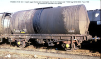 PR58063 = F139 Class B lagged Bitumen tank Charringtons @ Thameshaven 86-01-25 � Paul Bartlett w
