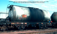 BPO67465 = SMBP1644 33.000t Class A Petroleum Tank wagon air brake Design code TT026X Regd BRSc 2355 Pickering 1966 @ Millerhill 84-07-24 © Paul Bartlett w