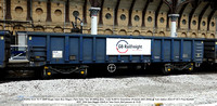 502002 MJA 78.7t GBRf Bogie Open Box Wagon (Twin-Sets) Tare 28-840kg [Des. Code MJ001A Greenbrier (Poland) 2003-2004] @ York station 2023-07-05 © Paul Bartlett w