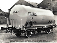 Algeco STS Carless Whyte BR registered ferry tank wagon Diag E285 & E661
