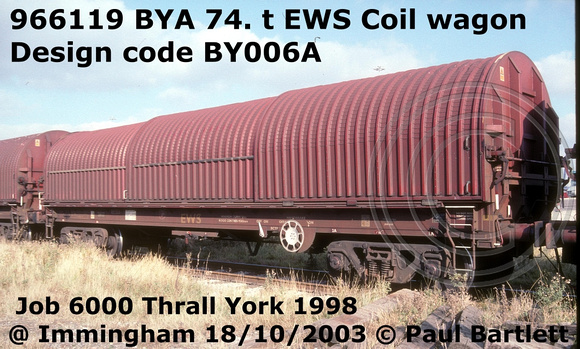 966119 BYA EWS @ Immingham 2003-10-18