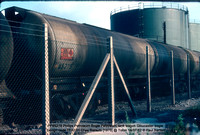 PP85219 Philips Petroleum Bogie Petroleum tank wagon Gloucester bogie Design code TE022H Chas Roberts [1970] @ Toton 82-07-18 © Paul Bartlett w