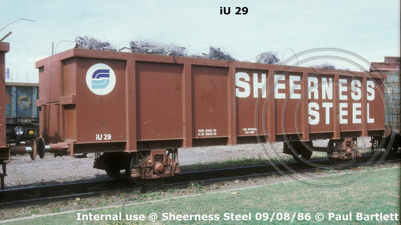 iU 29 Sheerness Steel 86-08-09 © Paul Bartlett [w]