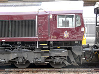 66743 [ex 66842, 66407] Belmond Royal Scotsman [classification JT42CWR Works No 20038515-7 built 2003] @ York Station sidings 2016-08-09 © Paul Bartlett [08w]