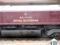 66743 [ex 66842, 66407] Belmond Royal Scotsman [classification JT42CWR Works No 20038515-7 built 2003] @ York Station sidings 2016-08-09 © Paul Bartlett [06w]