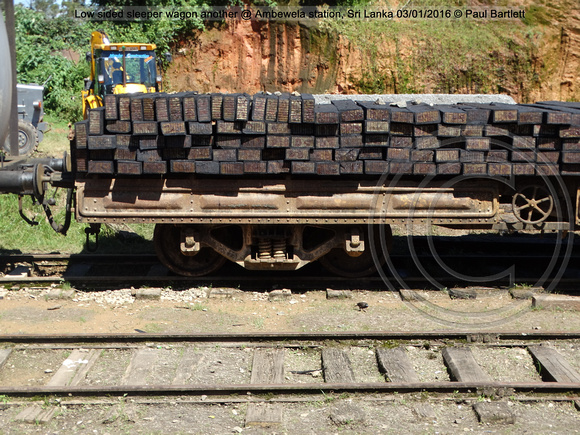 Low sided sleeper wagon another @ Ambewela station, Sri Lanka 2016-01-03 © Paul Bartlett [3w]