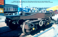 TN95951 PXA Trailer Train adaptor Design code PX041A + TN95902 PXA Bogie Design code PX042A built Gloucester RC&W 1987 @ Cricklewood exhibition 89-04-15 © Paul Bartlett w