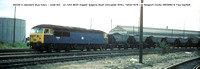 56038 on HAA MGR hopper wagons @ Newport Docks 80-09-09 � Paul Bartlett w