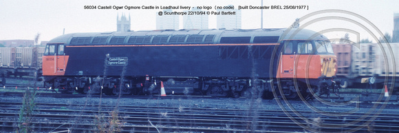 56034 Castell Ogwr Ogmore Castle @ Scunthorpe 94-10-22 � Paul Bartlett w