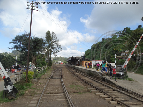 View from level crossing @ Bandara wara station, Sri Lanka 2016-01-03 © Paul Bartlett [2w]