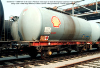 SUKO67331 = SMBP1581 32.5t Class A Petroleum Tank wagon air brake Design code TT096B Regd BRM187218 Metro Cammel 1966 @ Shellhaven 92-04-11 © Paul Bartlett w