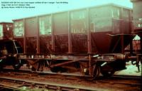 B333635 HOP BR 24½ ton Coal hopper unfitted off set V hanger  Tare 09-800kg Diag 1-148  lot 3121 Shildon 1958  @ Derby Works 76-08-14 © Paul Bartlett