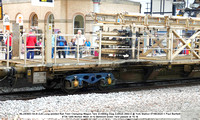 NLU93603 45.5t ZJA Long-welded Rail Train Clamping Wagon Tare 32-660kg Diag ZJ002A 2002-5 @ York Station 2024-08-07 © Paul Bartlett [2w]