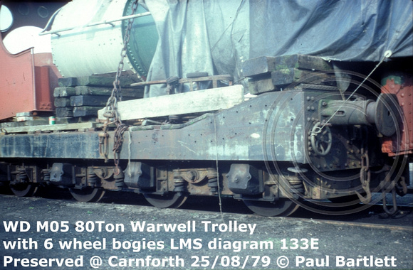 WD M05 80T Warwell Trolley Conserved @ Carnforth 79-08-25  [3]
