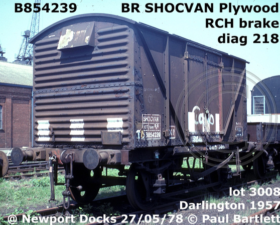 TDB854239 SHOCVAN at Newport Docks 78-05-27