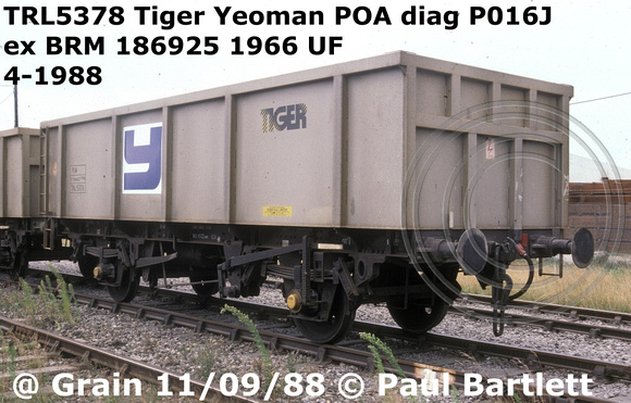 TRL5378 Yeoman POA