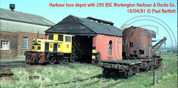 Workington harbour loco