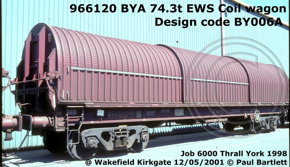 966120 BYA EWS @ Wakefield Kirkgate 2001-05-12