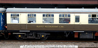 W1651 Mk 1 Kitchen Buffet Riviera trains [Lot 30628 Pressed Steel 1960] @ York Station 2023-08-11 © Paul Bartlet [2w]