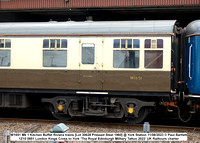 W1651 Mk 1 Kitchen Buffet Riviera trains [Lot 30628 Pressed Steel 1960] @ York Station 2023-08-11 © Paul Bartlet [6w]