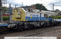 DRK81602 Kirow KRC810UK Heavy Duty Diesel Hydraulic Crane Build Number115700 2001 @ York station 2023-08-09 © Paul Bartlett [2w]