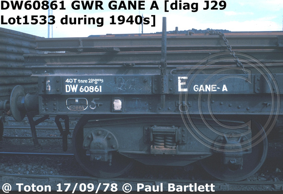 DW60861 GWR GANE A det