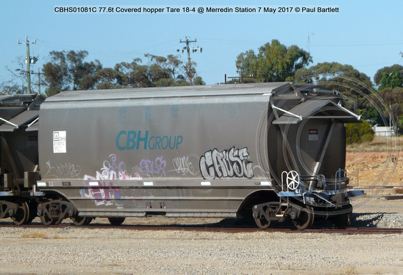 CBHS01081C Covered hopper @ Merredin Station 7 May 2017 © Paul Bartlett [1]