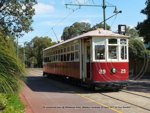 29 conserved tram @ Whiteman Park, Western Australia 30 April 2017 © Paul Bartlett [1]