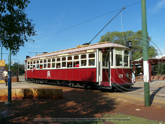 29 conserved tram @ Whiteman Park, Western Australia 30 April 2017 © Paul Bartlett [2]