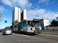 2048 Route 1 Melbourne tram 19 September 2014 © Paul Bartlett