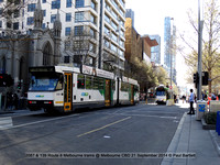 2087 & 139 Route 8 Melbourne trams @ Melbourne CBD 21 September 2014 © Paul Bartlett