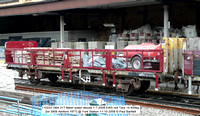 110333 OBA 31T Mesh sided rebuild 1-7-2008 EWS red Tare 14-400kg [lot 3909 Ashford 1977] @ York Station 2008-10-11 © Paul Bartlett [9w]