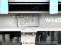 391102 MFA 32.40t EWS Mainline blue cut down MEA conversion RFS Doncaster 1995 on HEA frame @ York Station 2008-10-11 © Paul Bartlett [6w]