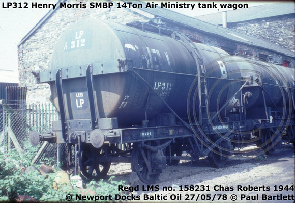LP 312 SMBP Newport 78-05-27 P Bartlett [1W]