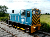 03079 (ex D2079; 97805) 0-6-0 Built Doncaster 07.01.1960 conserved @ Murton Derwent Valley Rly 2012-07-01 © Paul Bartlett [5w]