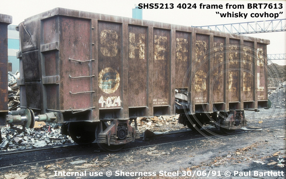 SHS5213 4024 BRT7613 Sheerness Steel 91-06-30 © Paul Bartlett [w]