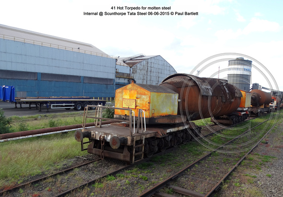 41 Hot Torpedo for molten steel Internal @ Scunthorpe Tata Steel 2015-06-06 © Paul Bartlett [1w]