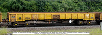 NLU29165 JNA 64.0t Network Rail Bogie Ballast Wagon Tare 26.000kg [design code JNO60A Astro Vagoane 2003] @ York Holgate Junction 2024-06-11 © Paul Bartlett w