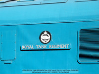 45041 ROYAL TANK REGIMENT [ex D53] Type 4 1Co Co1 built Crewe 1962-06 @ Swanwick Junction MRT 2017-08-12 © Paul Bartlett [3w]