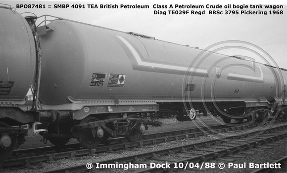 BPO87481 = SMBP 4091 TEA Immingham 88-04-10 © Paul Bartlett [w]