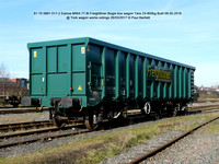 81 70 5891 017-2 Ealnos MWA 77.8t Freightliner Bogie box wagon 09.05.2016 @ York wagon works sidings 2017-03-26 © Paul Bartlett [2w]