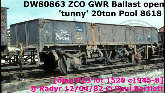 DW80863 ZCO 'tunny' 20t