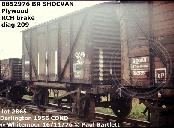 B852976 SHOCVAN Cond at Whitemoor 76-11-16