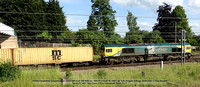 66504 Freightliner [classification JT42CWR built GM EMD no. 998106-4 Built 06-1999 ] @ York Holgate Sidings 2021-06-16 © Paul Bartlett [5w]