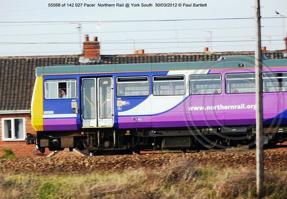 55568 Northern Rail @ York South  2012-03-30 � Paul Bartlett [1w]