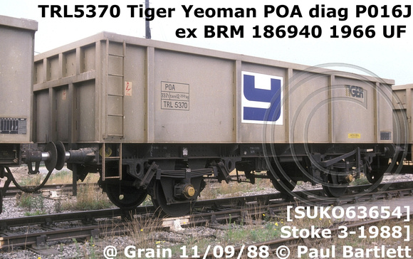 TRL5370 Yeoman POA