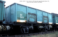 BC503 = B316711 2 door mineral @ Lea Hall Colliery 90-02-19 � Paul Bartlett w