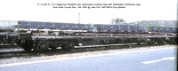 31 70 493 8 112-0 Sfggmrrss 'Multifret' twin intermodal container flats @ Tees Port 98-07-19 � Paul Bartlett [1w]