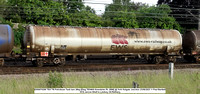 EWS870200 TEA 75t Petroleum Tank tare 26kg [Diag TE046A Greenbrier PL 2006] @ York Holgate Junction 2021-06-23 © Paul Bartlett w